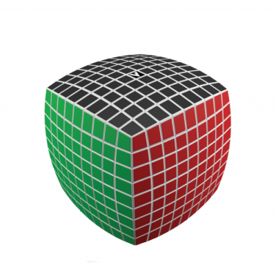 V-Cube 9x9 speedcube, lekerekített, fehér