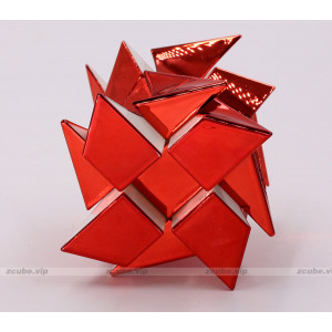 Moyu unequal twisty cube - FengHuoLun Electroplate