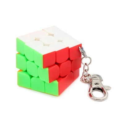 Breloc cub Rubik 3x3